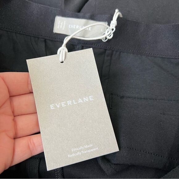 Everlane The Dream Pant in Black Size Large NWT - Picture 10 of 13